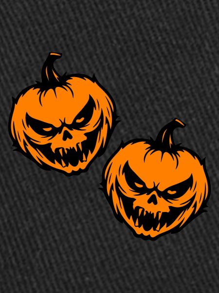 Grimace de citrouille Halloween effrayant