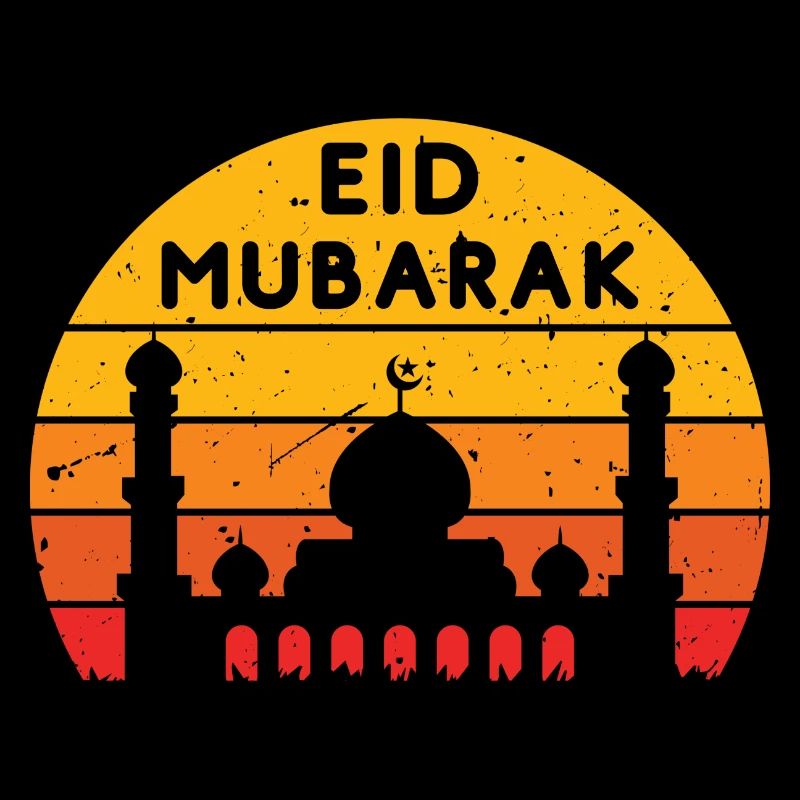 Ramadan Eid Mubarak Sunset