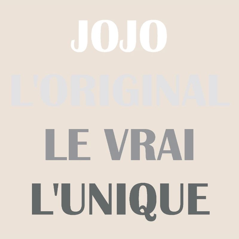 Vorname jojo Das Original Das Original Das Echte Das einzigartige Jojo
