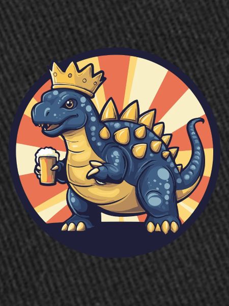 Dinosaur stegosaurus beer