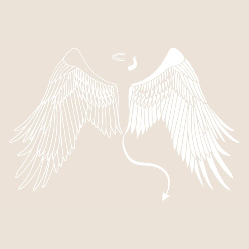 Which One Will Guide Me Today Angel Demon Devil