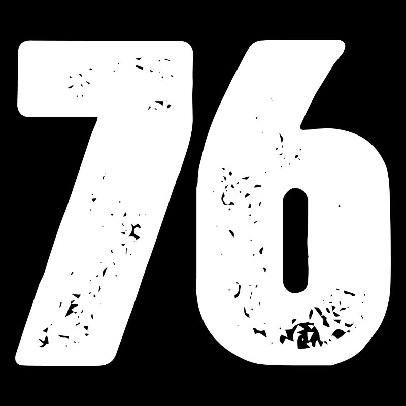 76 Maillot numéro