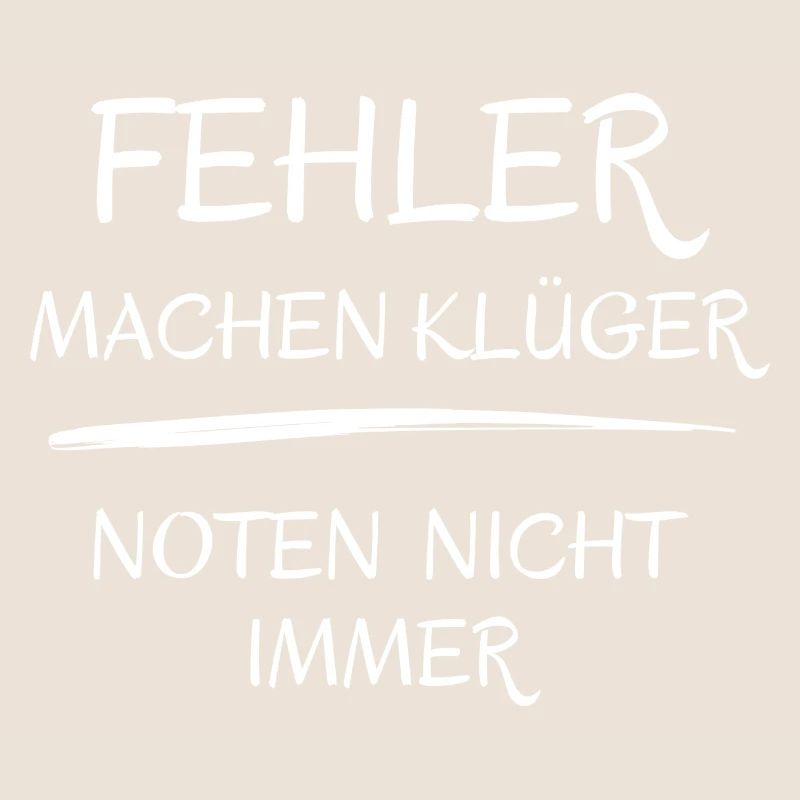 Fehler machen Klüger Noten nicht immer Schule