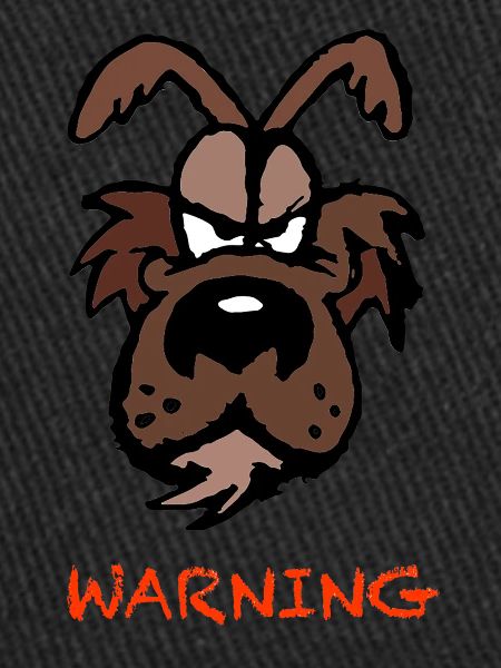 Warning dog