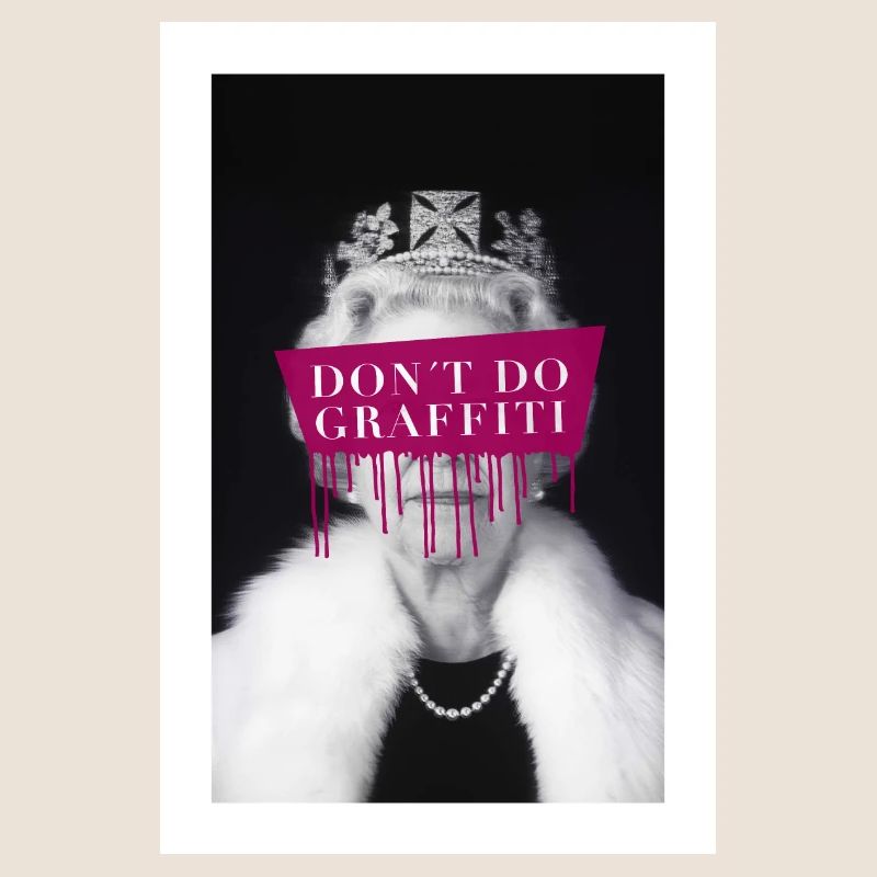 don't do graffiti Poster