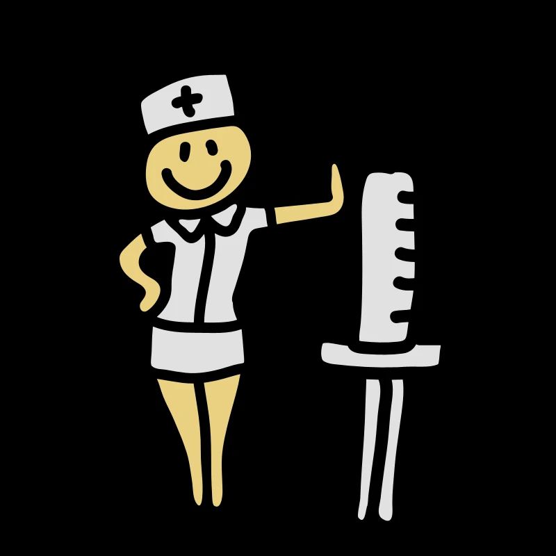 Infirmière médecin avec une seringue