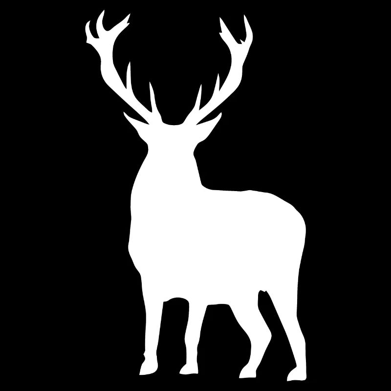 Silhouette de cerf