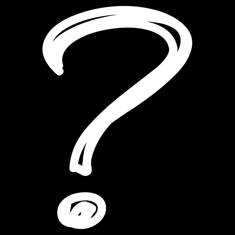 Un point d'interrogation
