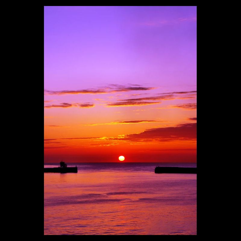 Sunrise before Dover