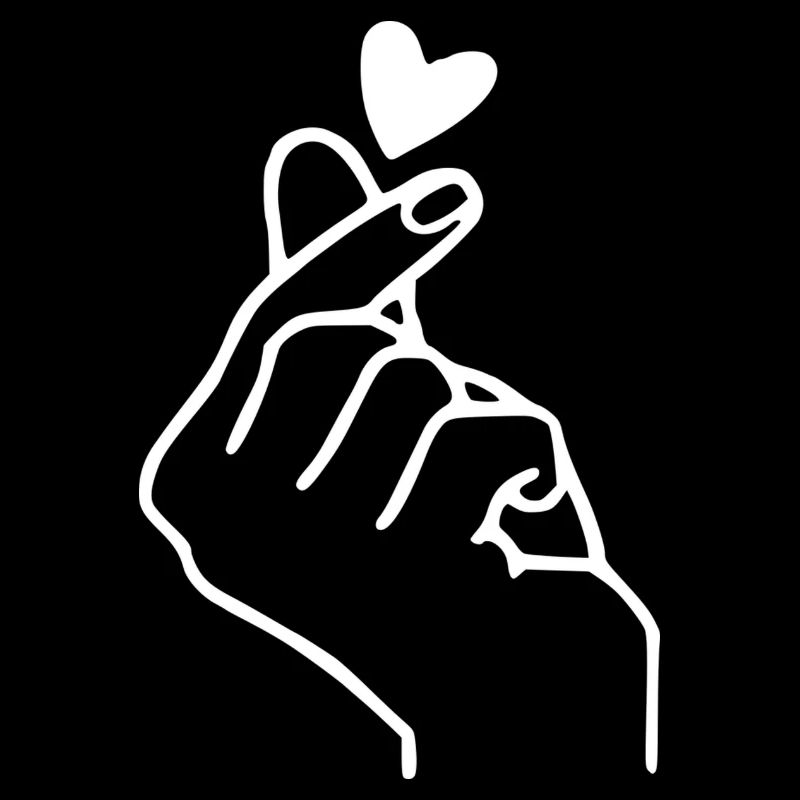 claquer la main avec coeur