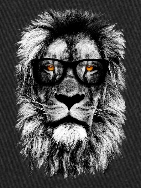 Hipster Lion