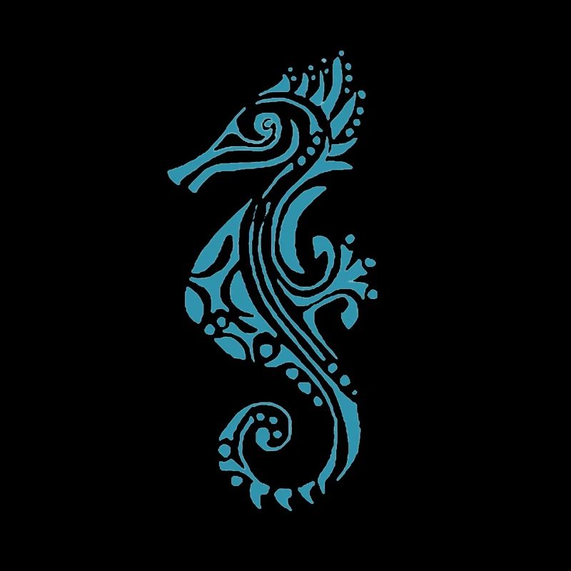 turquoise hyppocampe