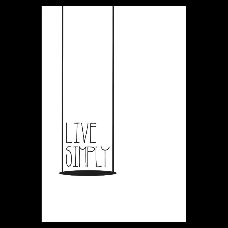 Live simply
