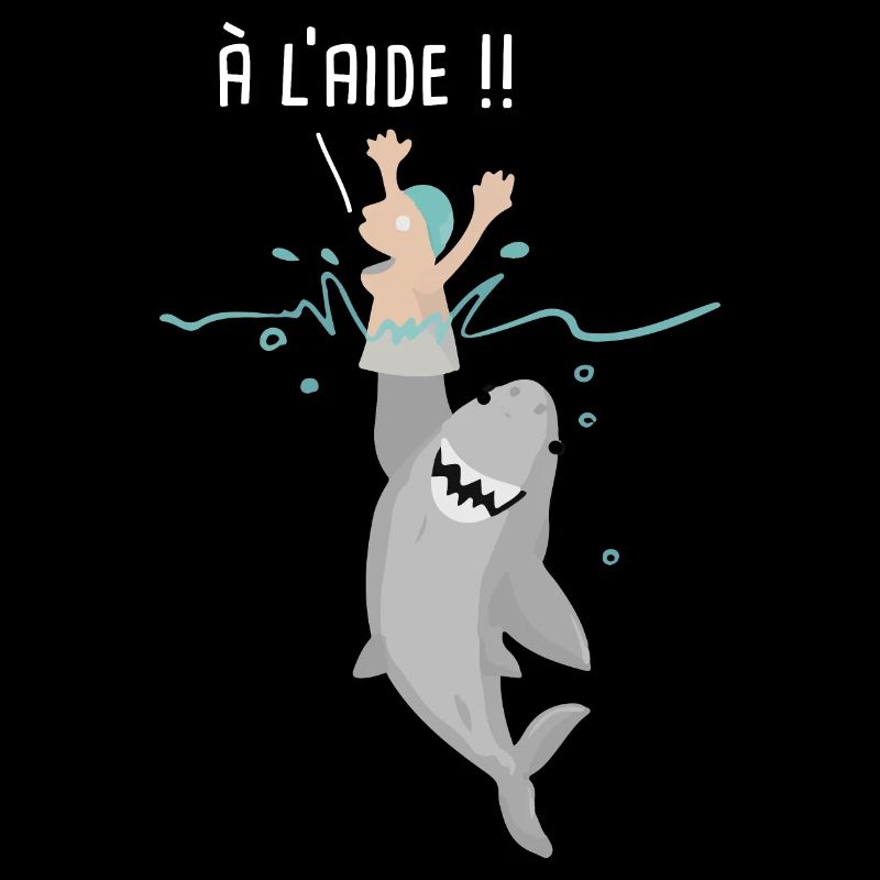 Requin humour marrant dessin rigolo