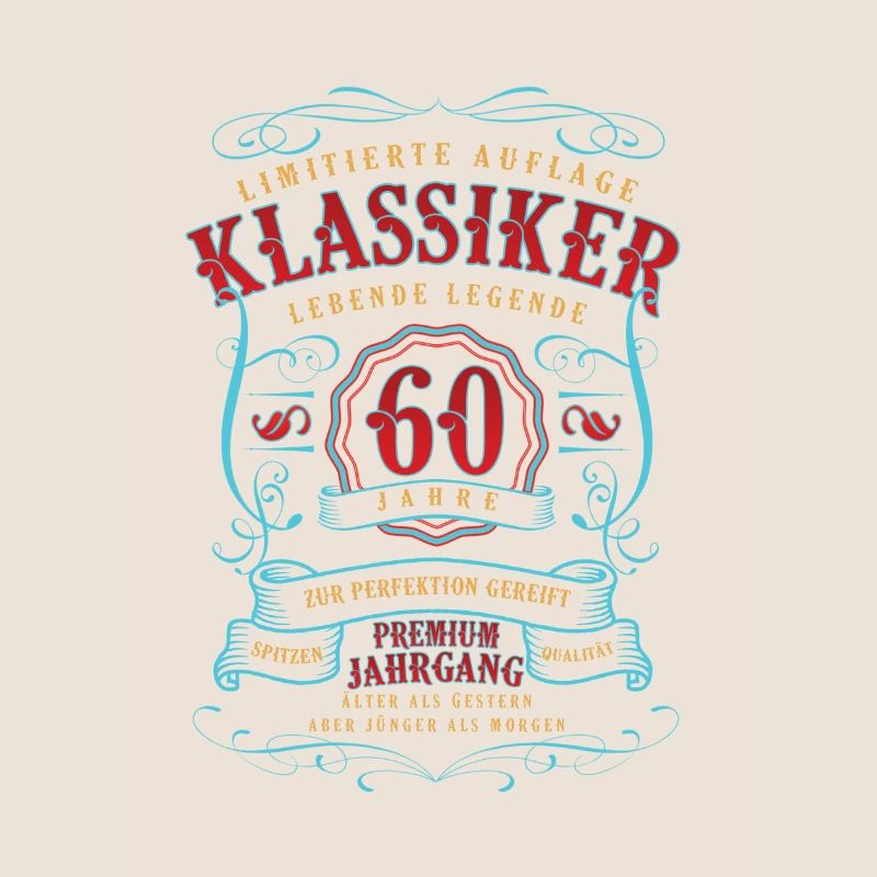 60th birthday gift - classic 60 years old