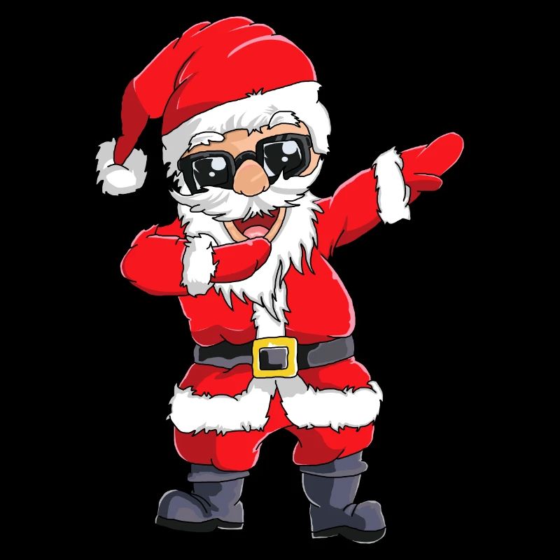 Dabbender Weihnachtsmann Dabbing Santa Geschenk