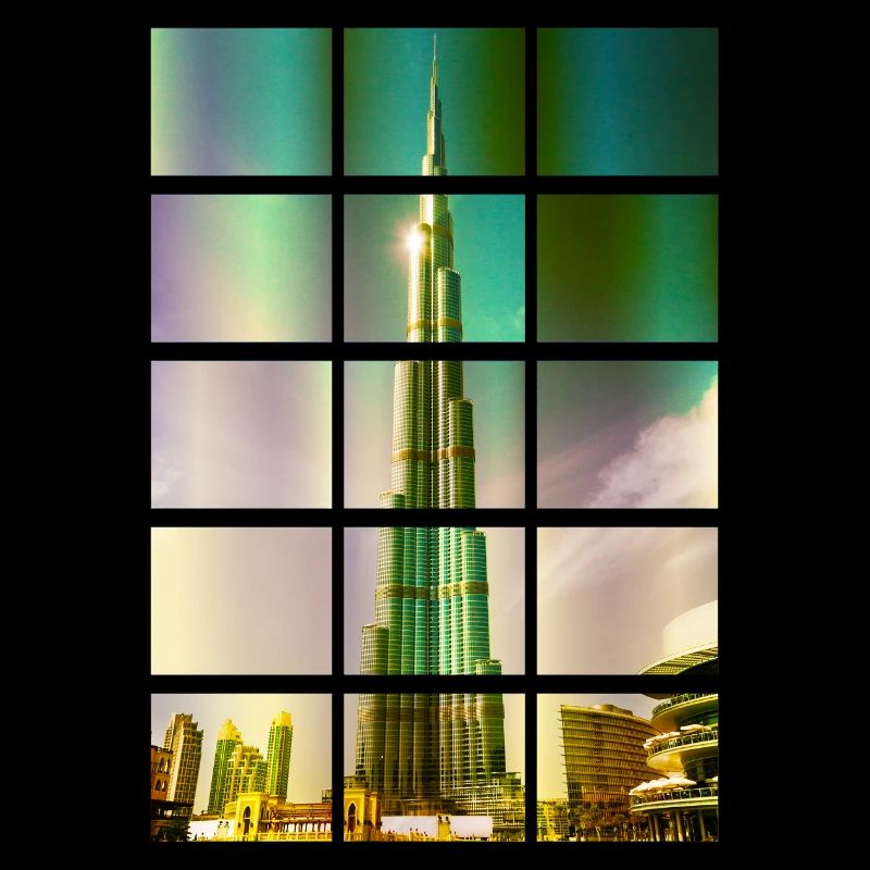 Dubai Burj Khalifa Émirats Arabes Unis