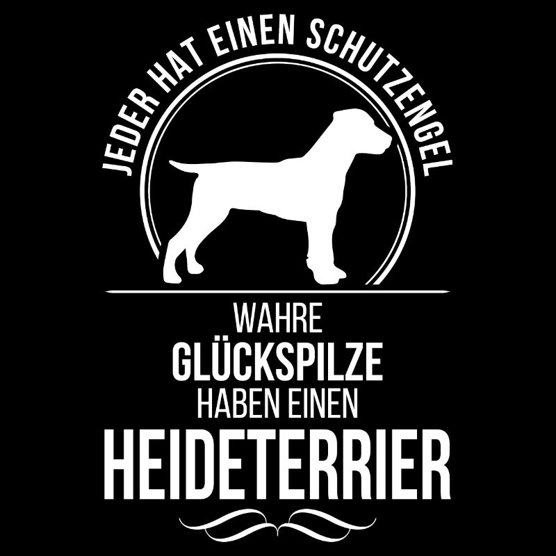 HEIDETERRIER Schutzengel Hunde Spruch Wilsigns