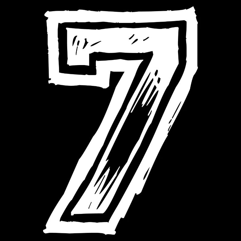 7 Number jersey