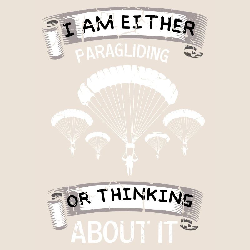 Paragliding oder Denken. Paragliding-Coach. Gesche