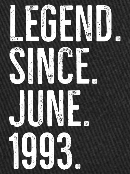 Legende seit Juni 1993