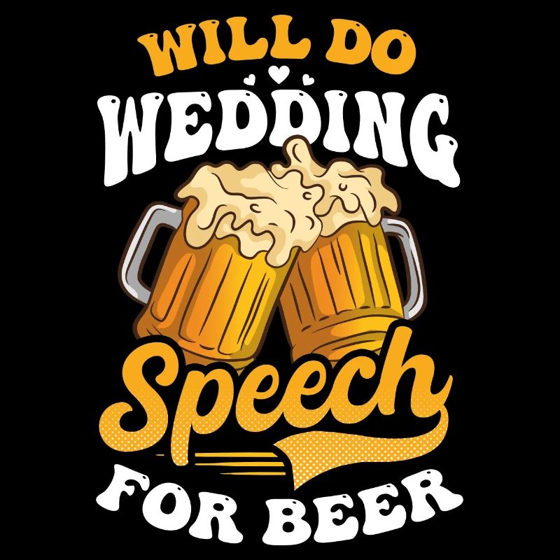 Le conférencier fera un discours de mariage pour la bière
