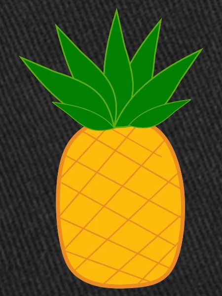 Ananas minimal Geschenk 