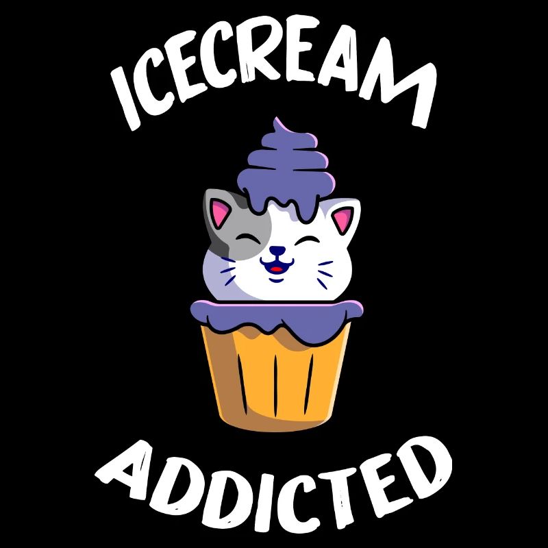 lila eis naschkatze icecreame addicted very perri