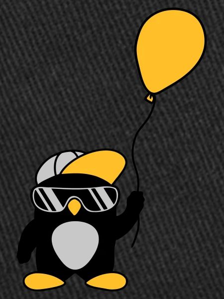 Balloon cool penguin cap