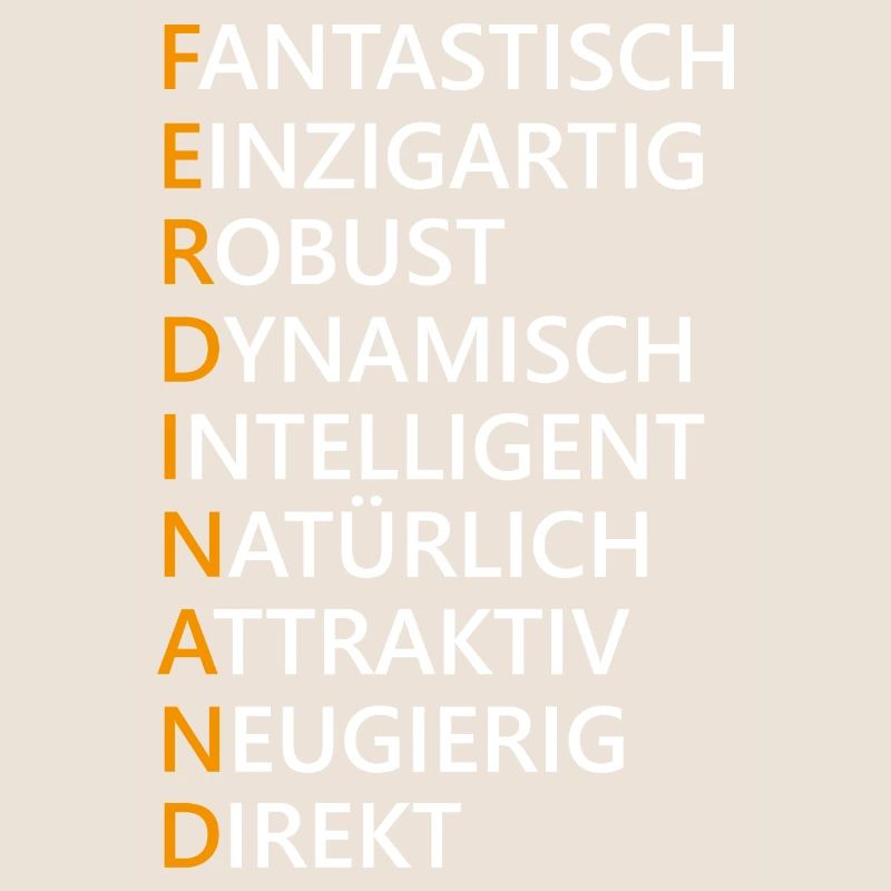 Ferdinand Name Geschenk