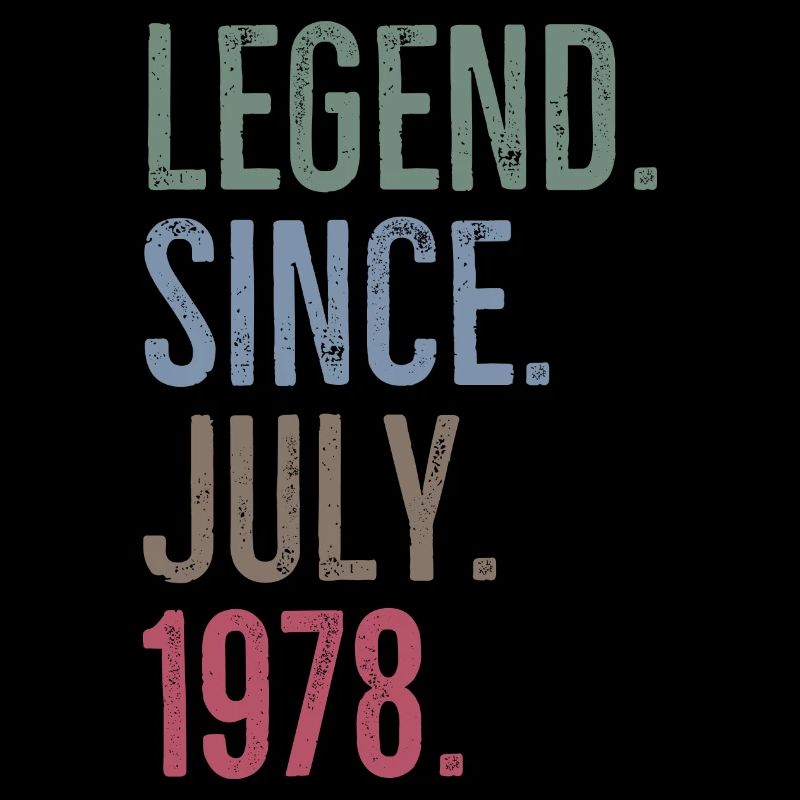 Legend Since July 1978