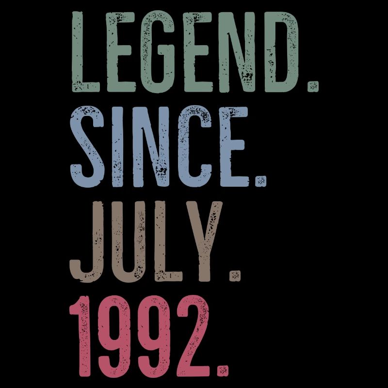 Legend Since July 1992