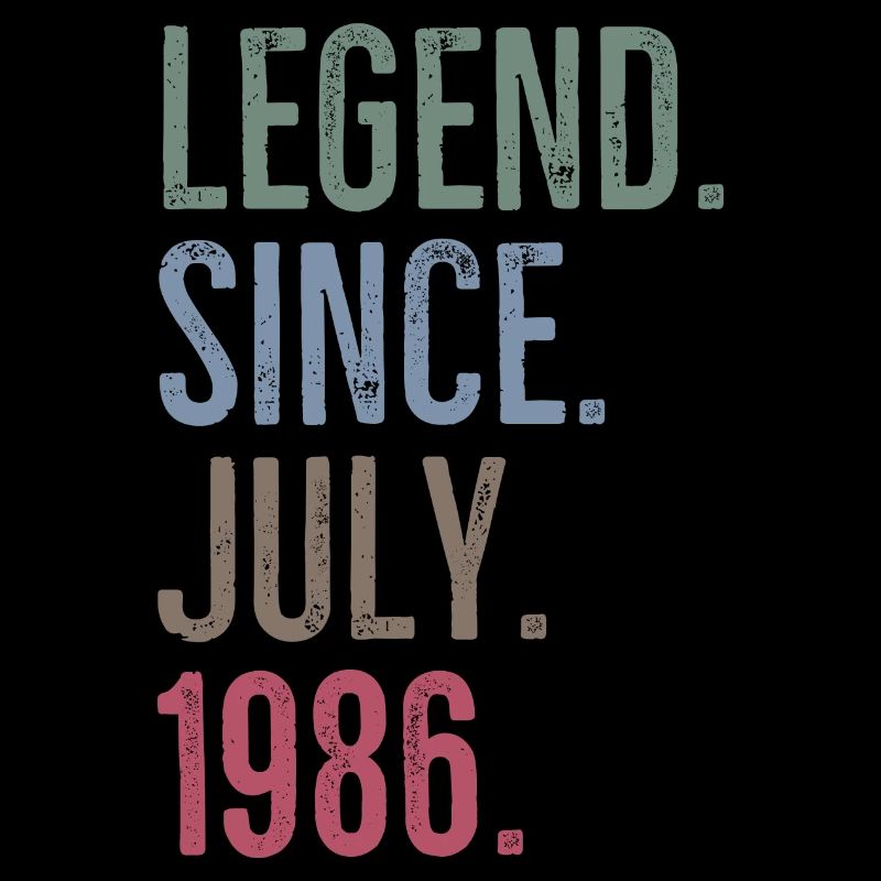 Legend Since July 1986