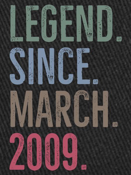 Legend Since March 2009