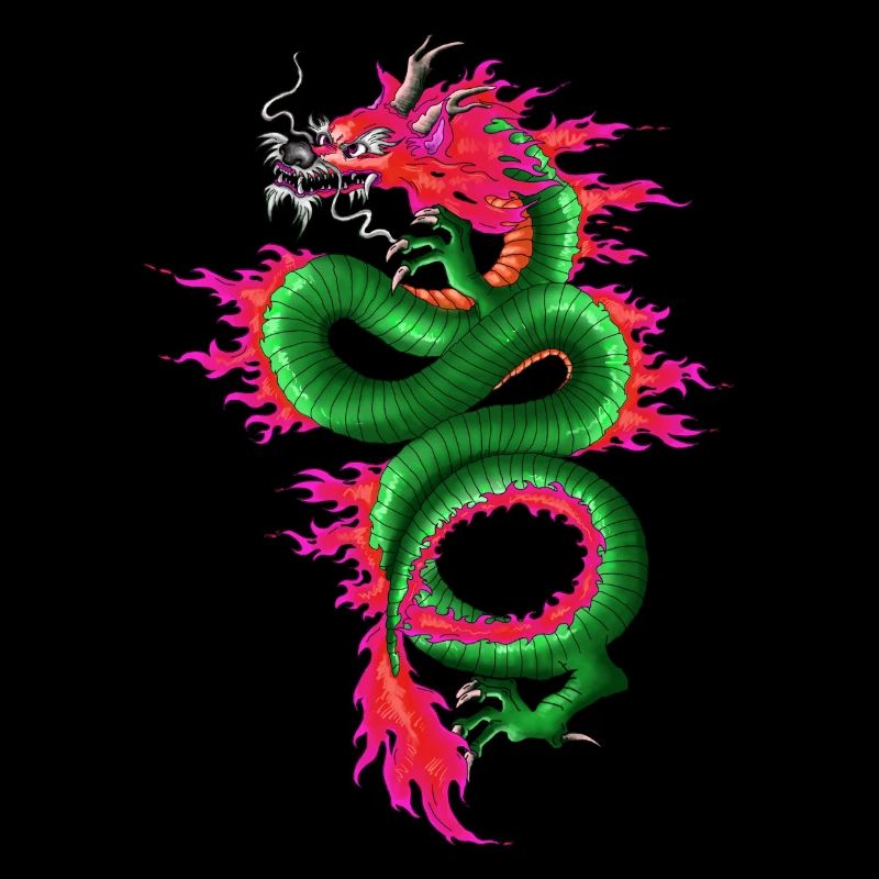 Rose Vert Dragon
