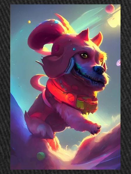 Chien dans l'espace