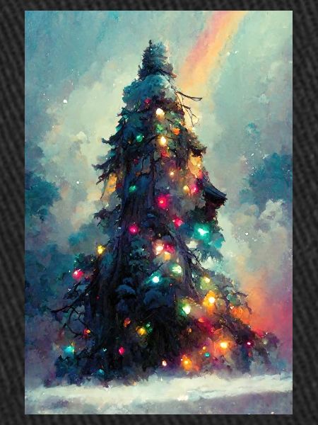 Vibrant Christmas Tree