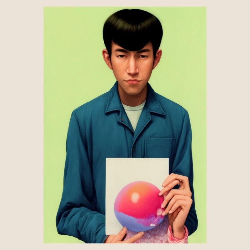 Bubble Gum Art Image - Selfie Artwork sur LSD