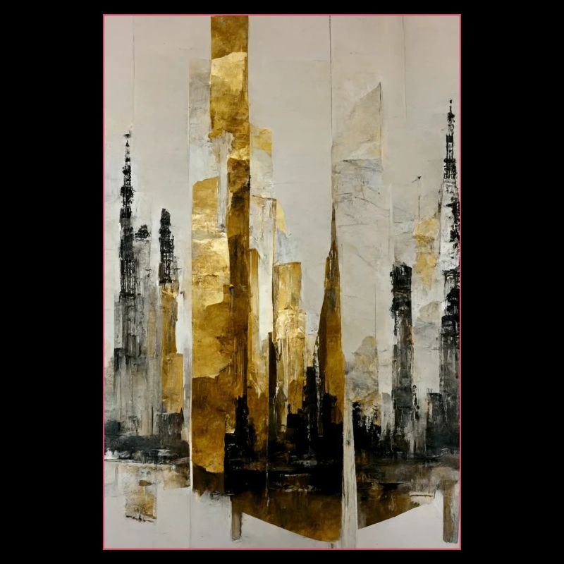 Abstract Tall Towers