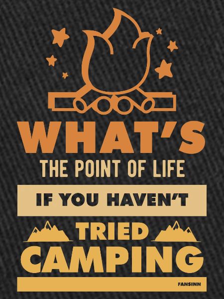 Camping Campfire Quote Gift