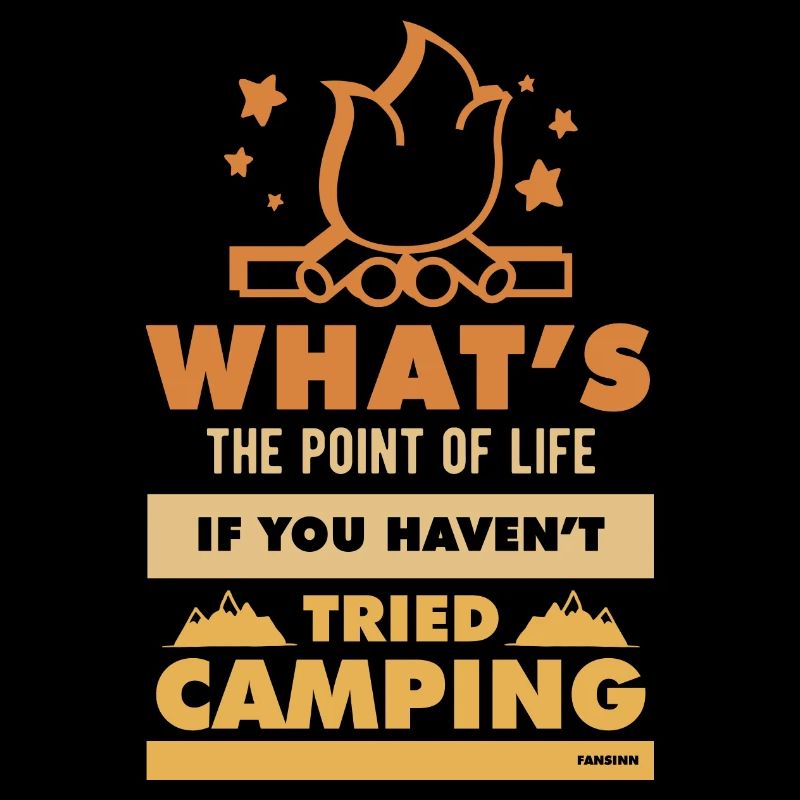 Camping Campfire Quote Gift