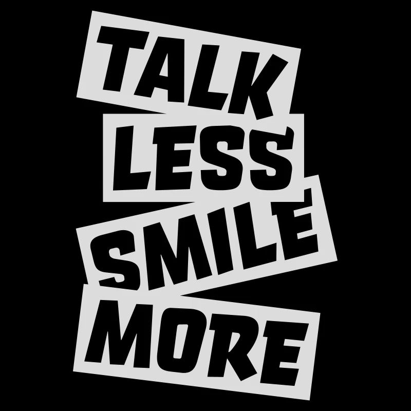 parler moins sourire plus