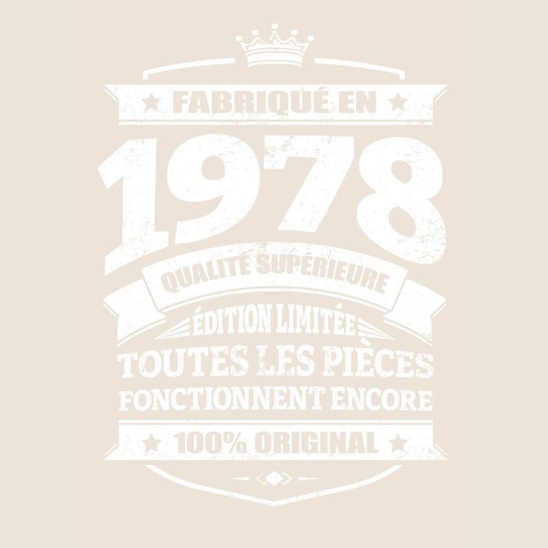 FABRIQUÉ EN 1978