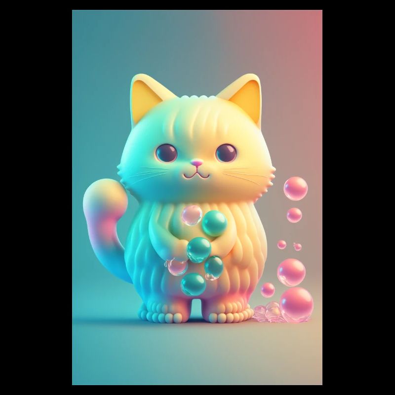 Bunte Katze