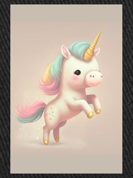 Bébé licorne