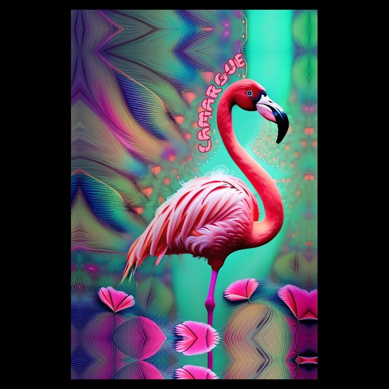 FLAMANT ROSE CAMARGUE PASTELS