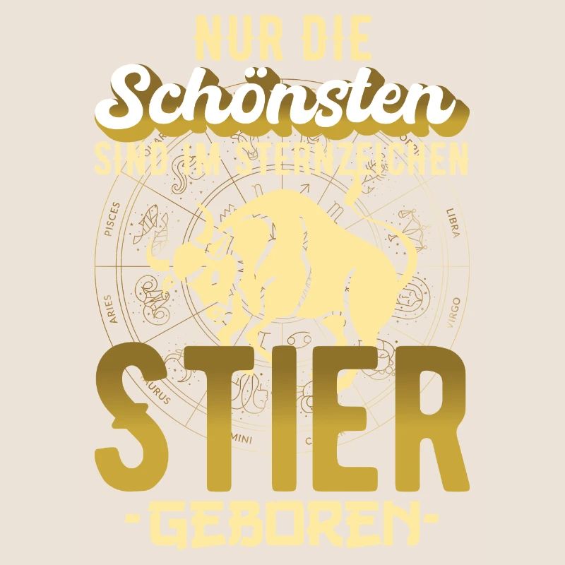 Sternzeichen Stier Spruch Geschenkidee