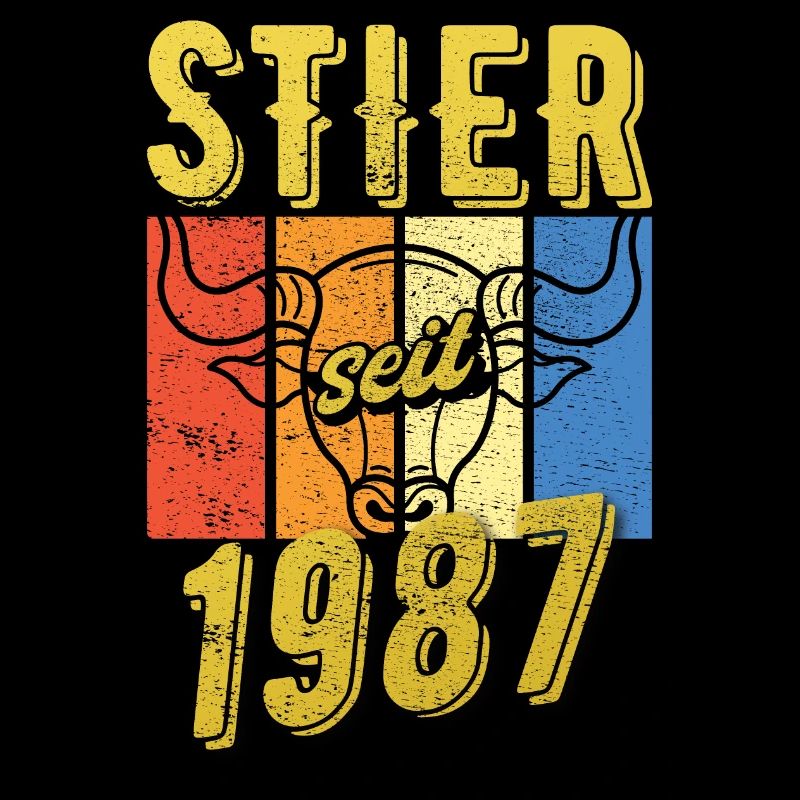 Stier 1987 Geburtstag Sternzeichen Geschenkidee