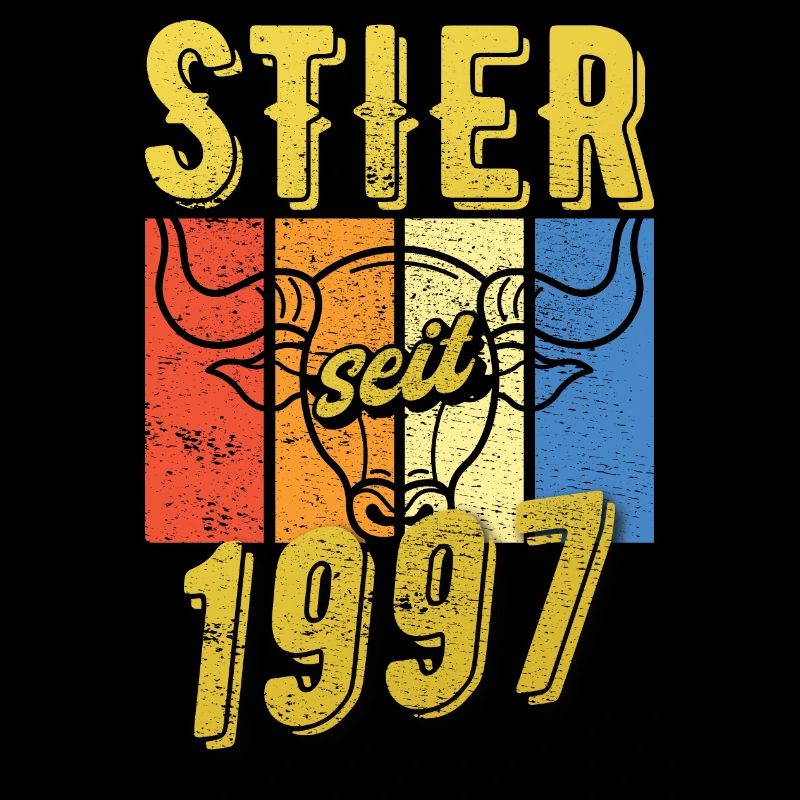 Stier 1997 Geburtstag Sternzeichen Geschenkidee