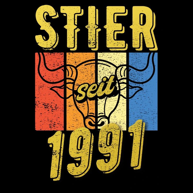 Stier 1991 Geburtstag Sternzeichen Geschenkidee